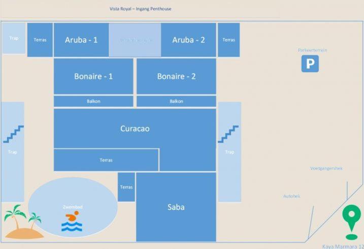 A2 Apartment Budget At Jan Thiel Curacao Eksteriør bilde